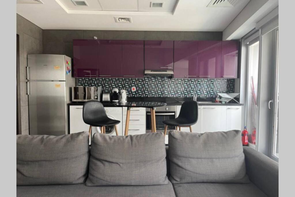 دبي Cayan Tower Luxury Apartment With Sea View المظهر الخارجي الصورة
